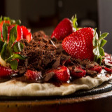 CHOCOLATE COM MORANGO